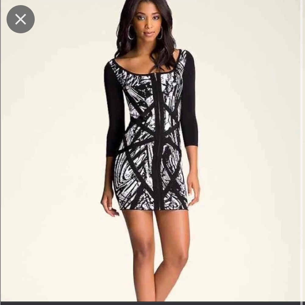 BEBE BANDAGE DRESS